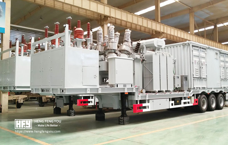 50 kv Vehicle Mounted Mobile Power Substation